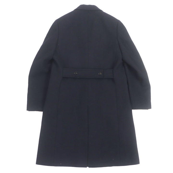 Very Good GUCCI Chester coat Navy wool mens 44 661210