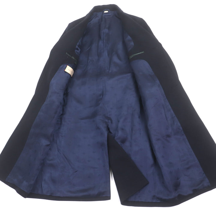 Very Good GUCCI Chester coat Navy wool mens 44 661210