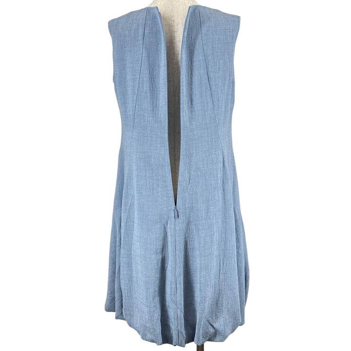 Excellent Rene one piece No-sleeve balloon Light blue Triacetate Women 38