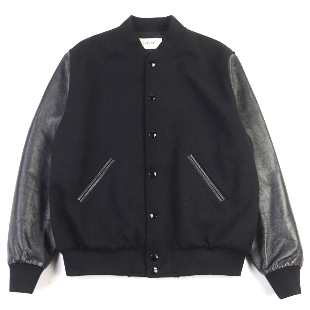 CELINE Jacket BOY DOLL TEDDY JACKET Boy Doll Back Logo wool men 50 2V09M896C