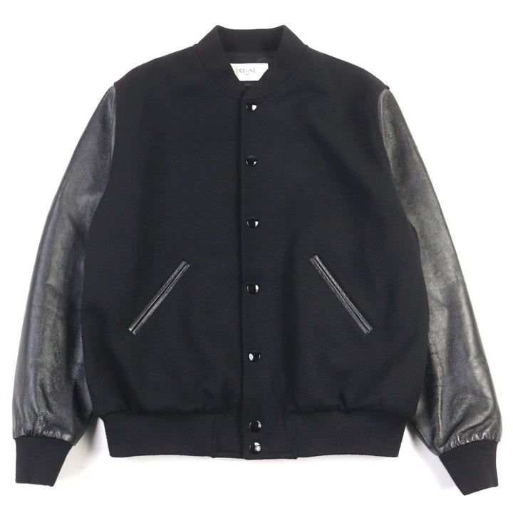 CELINE Jacket BOY DOLL TEDDY JACKET Boy Doll Back Logo wool men 50 2V09M896C