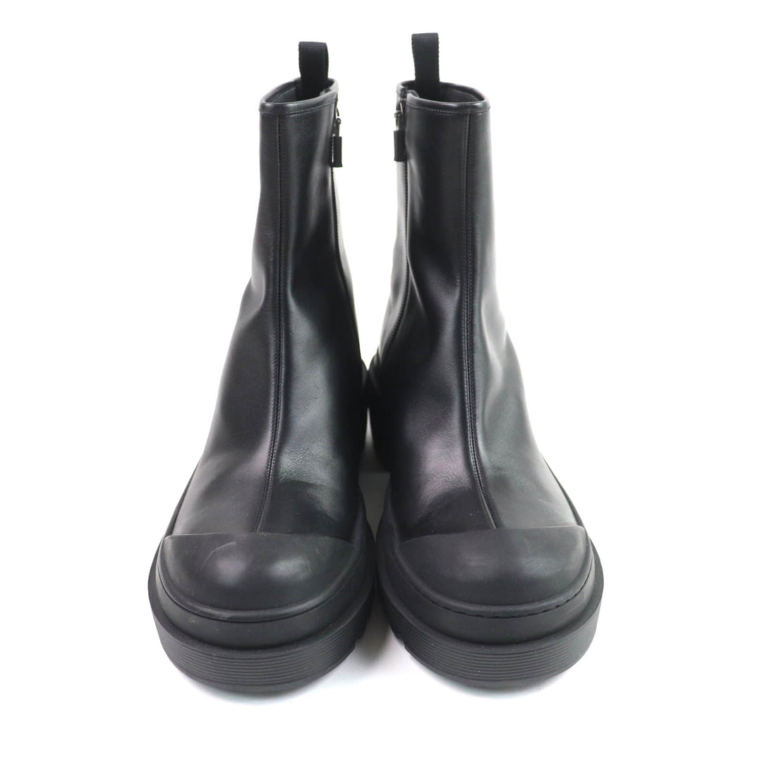 Pristine Christian Dior Ankle boots DIOR SYMBOL black leather Women 39