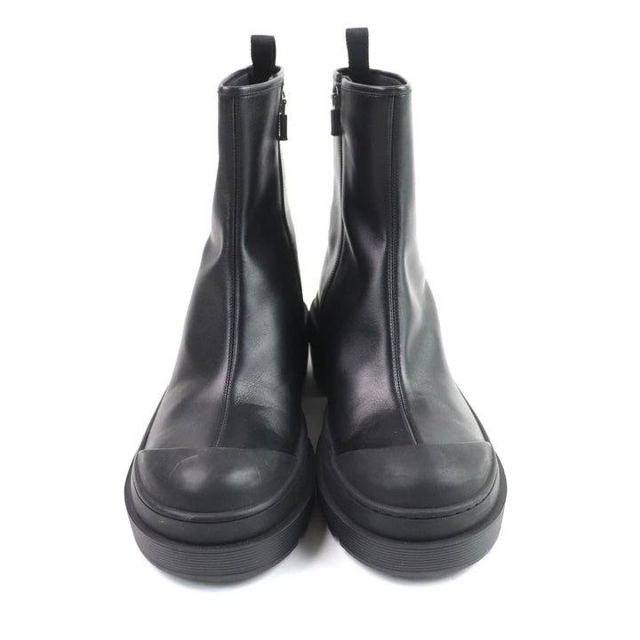 Pristine Christian Dior Ankle boots DIOR SYMBOL black leather Women 39