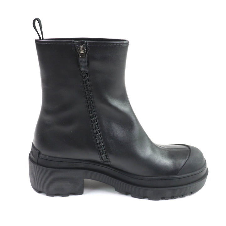 Pristine Christian Dior Ankle boots DIOR SYMBOL black leather Women 39