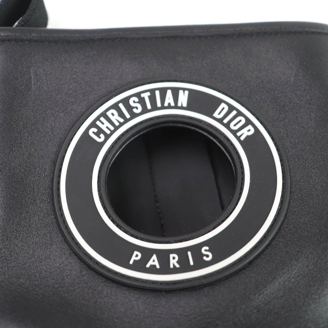 Pristine Christian Dior Ankle boots DIOR SYMBOL black leather Women 39