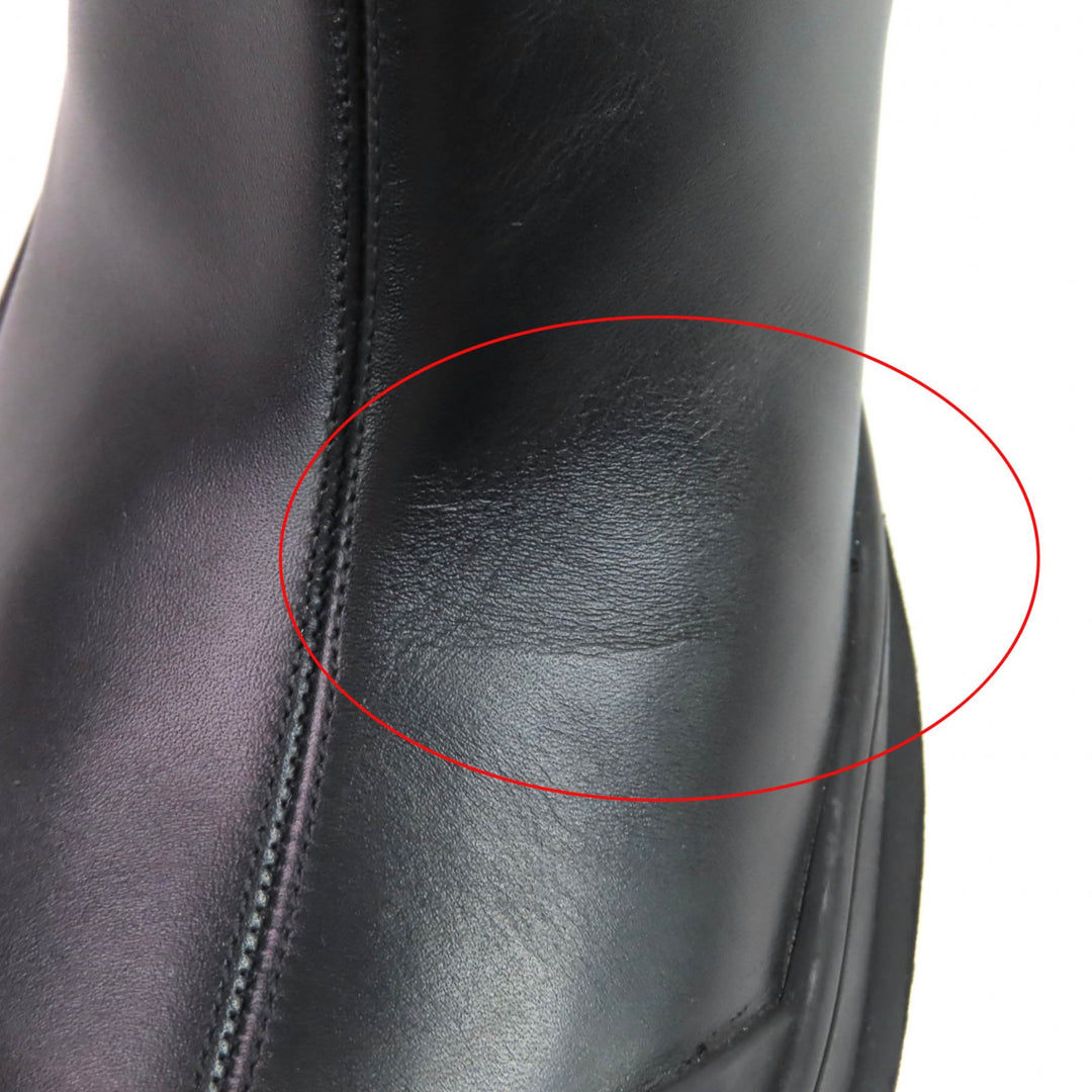 Pristine Christian Dior Ankle boots DIOR SYMBOL black leather Women 39