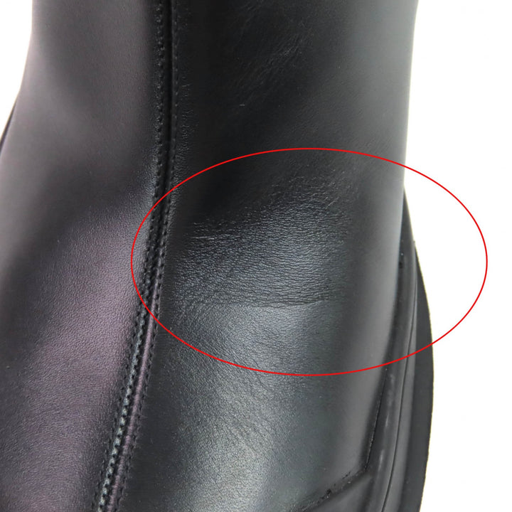 Pristine Christian Dior Ankle boots DIOR SYMBOL black leather Women 39