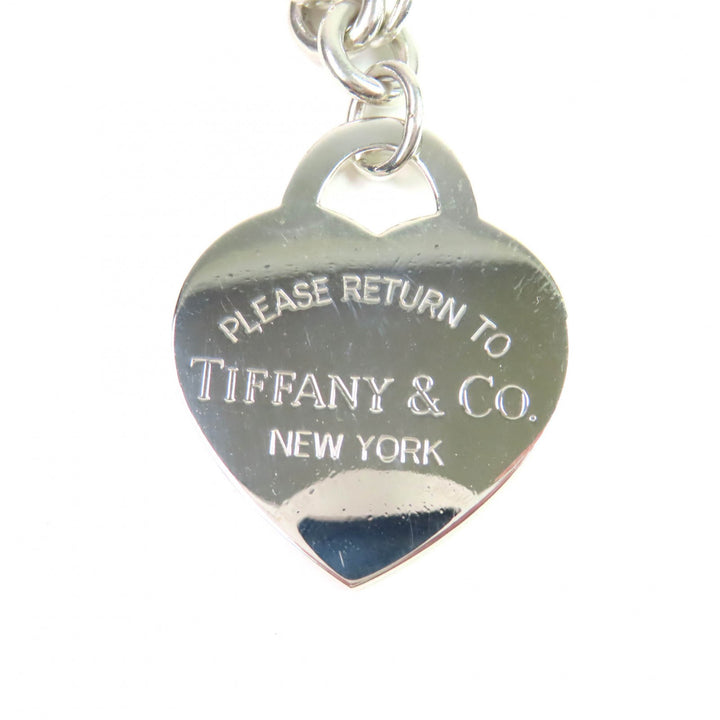 Very Good TIFFANY&Co. bracelet Large Heart Tag Silver 925 Women