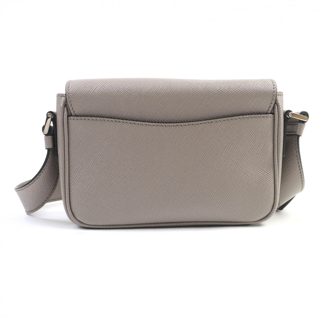 Excellent PRADA Shoulder Bag Triangle With logo Safiano leather Women 2VD065