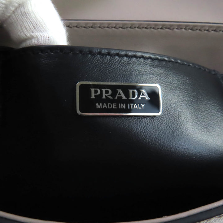 Excellent PRADA Shoulder Bag Triangle With logo Safiano leather Women 2VD065