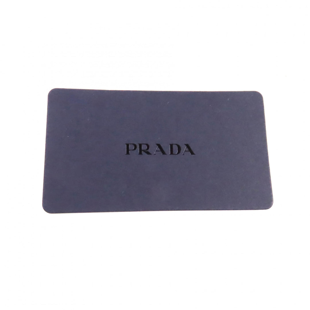 Excellent PRADA Shoulder Bag Triangle With logo Safiano leather Women 2VD065
