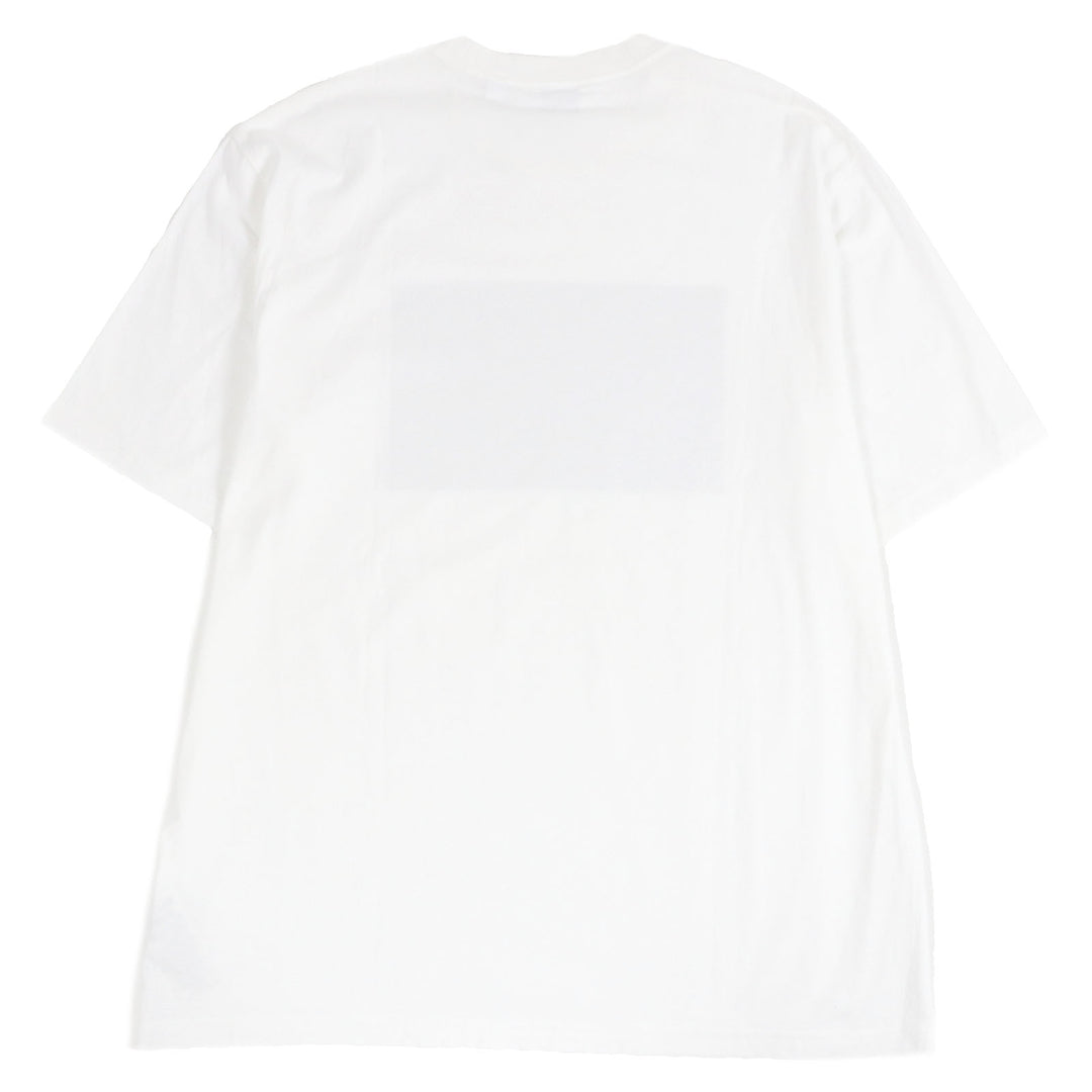 Excellent BURBERRY Short sleeve T-shirt Box logo print crew neck white M 8084338