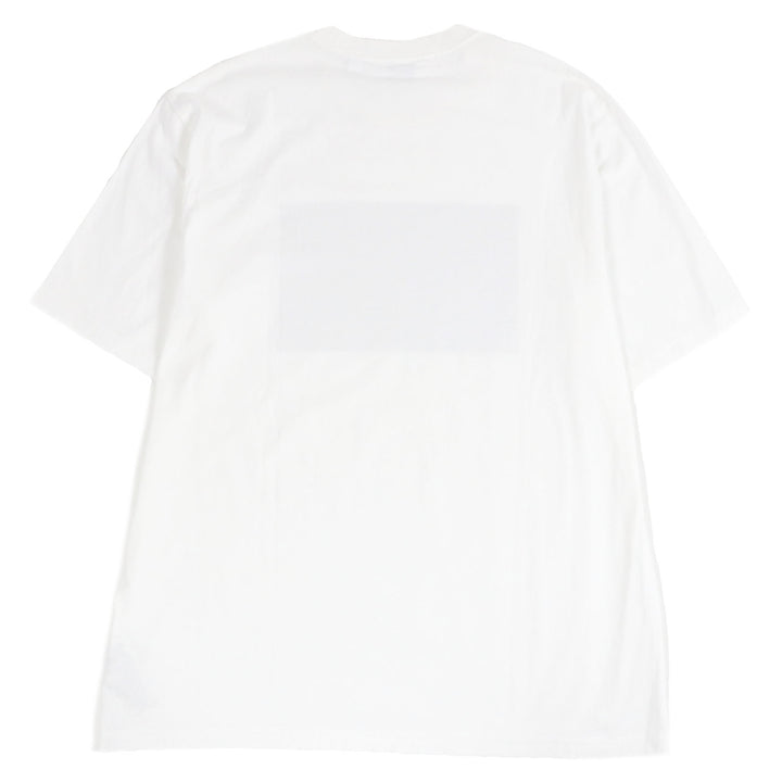 Excellent BURBERRY Short sleeve T-shirt Box logo print crew neck white M 8084338
