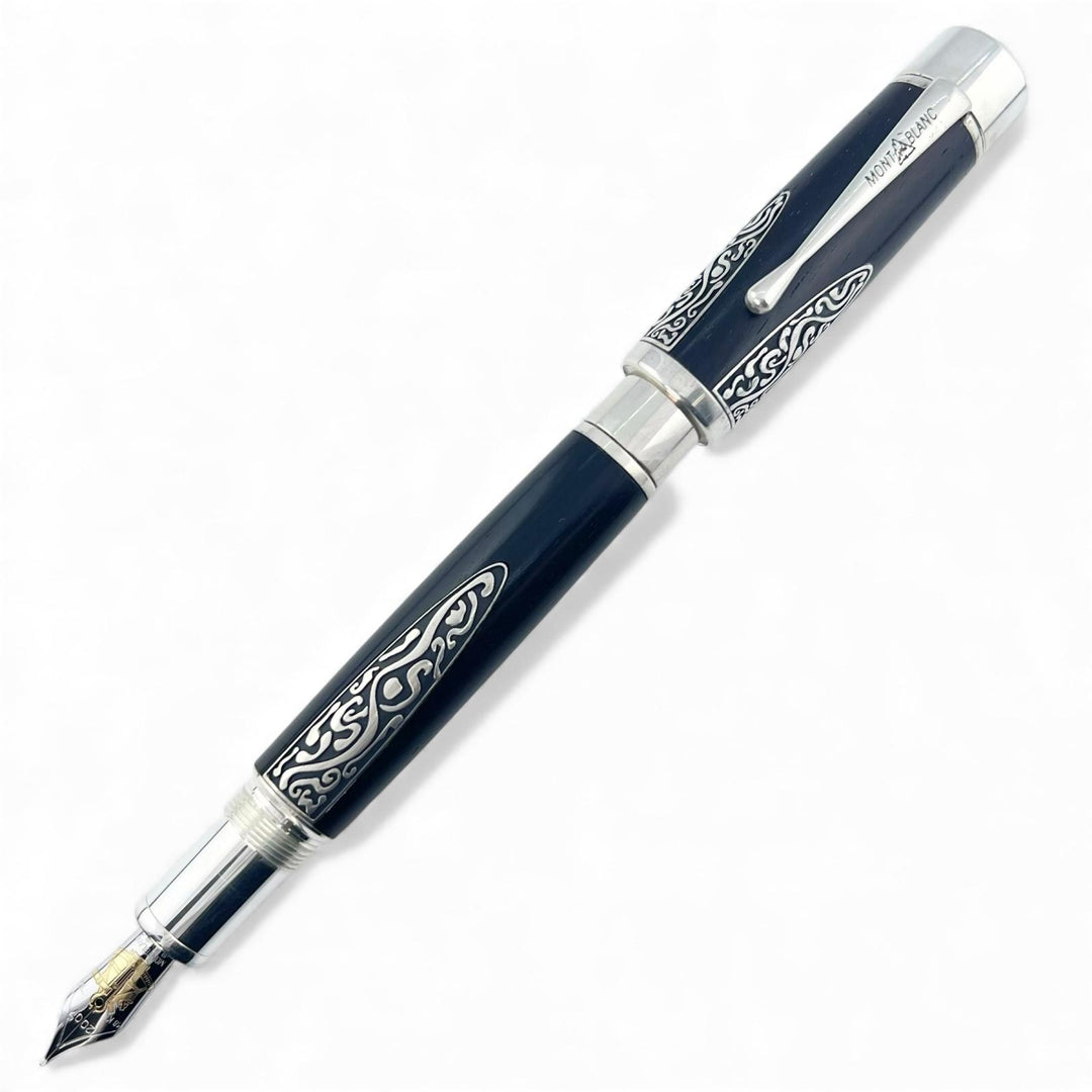 Very Good MONTBLANC fountain pen Patron Series 2007 Alexander von Humboldt 18k