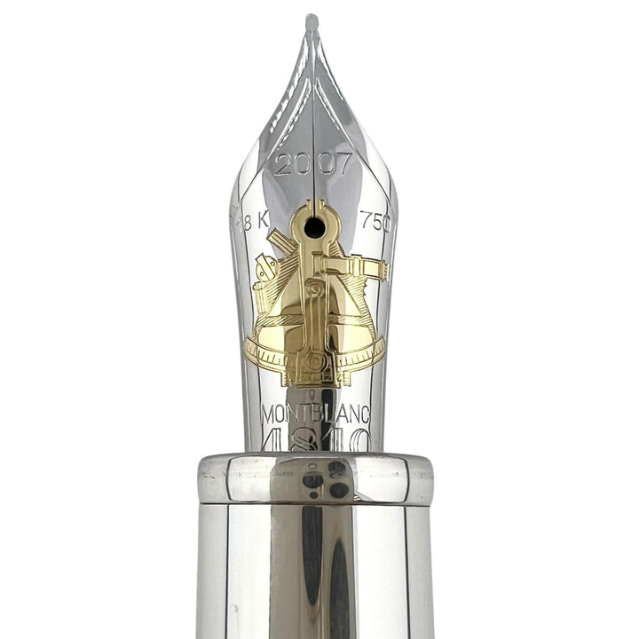 Very Good MONTBLANC fountain pen Patron Series 2007 Alexander von Humboldt 18k