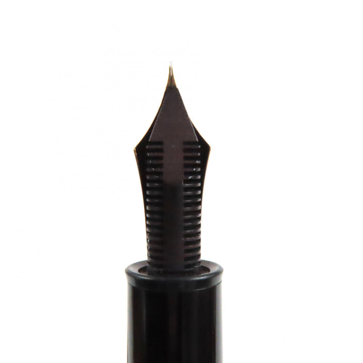 Very Good MONTBLANC fountain pen Meisterstck 149 white star Black gold 14K mens