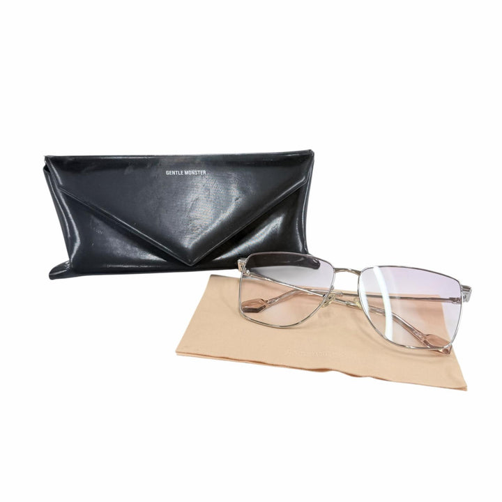 Very Good GENTLE MONSTER Glasses SID Silver metal Women