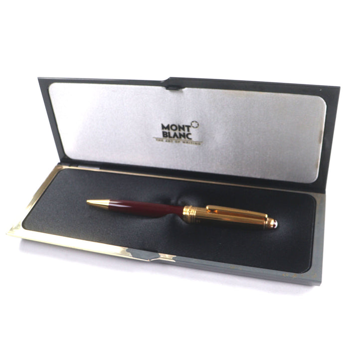 Great MONTBLANC Ballpoint pen Meisterstück Classic Solitaire Due Vermeil 925