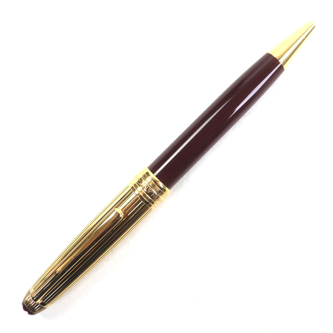 Great MONTBLANC Ballpoint pen Meisterstück Classic Solitaire Due Vermeil 925