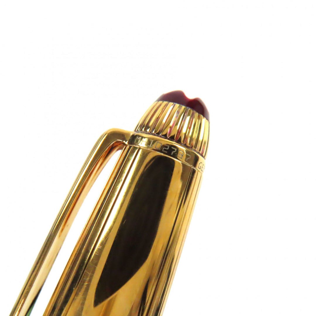 Great MONTBLANC Ballpoint pen Meisterstück Classic Solitaire Due Vermeil 925