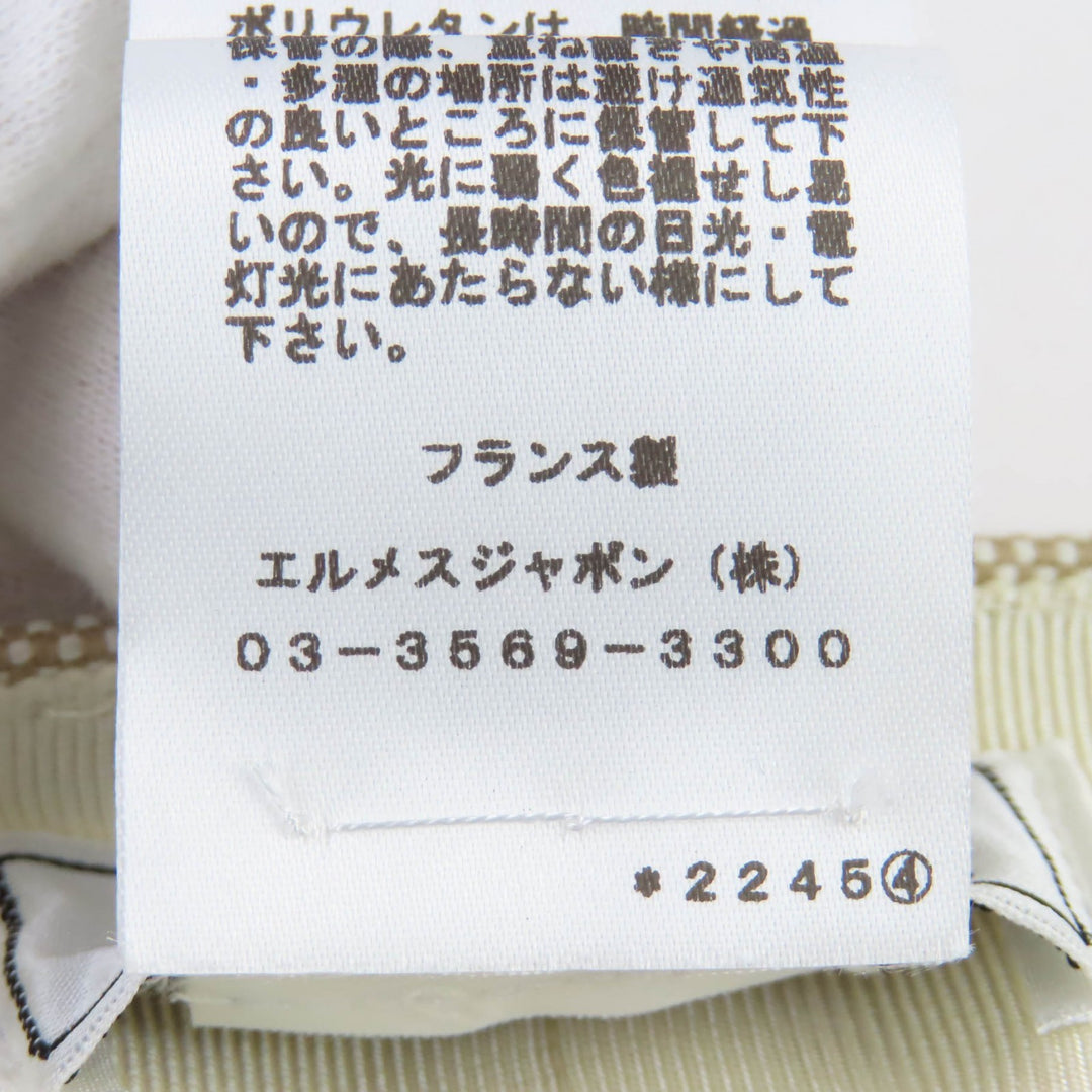 Pristine HERMES Casquette beige cotton Women 57
