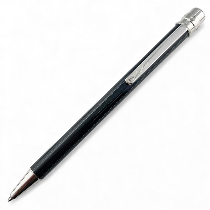 Very Good Cartier Ballpoint pen Santos Do Black Silver mens