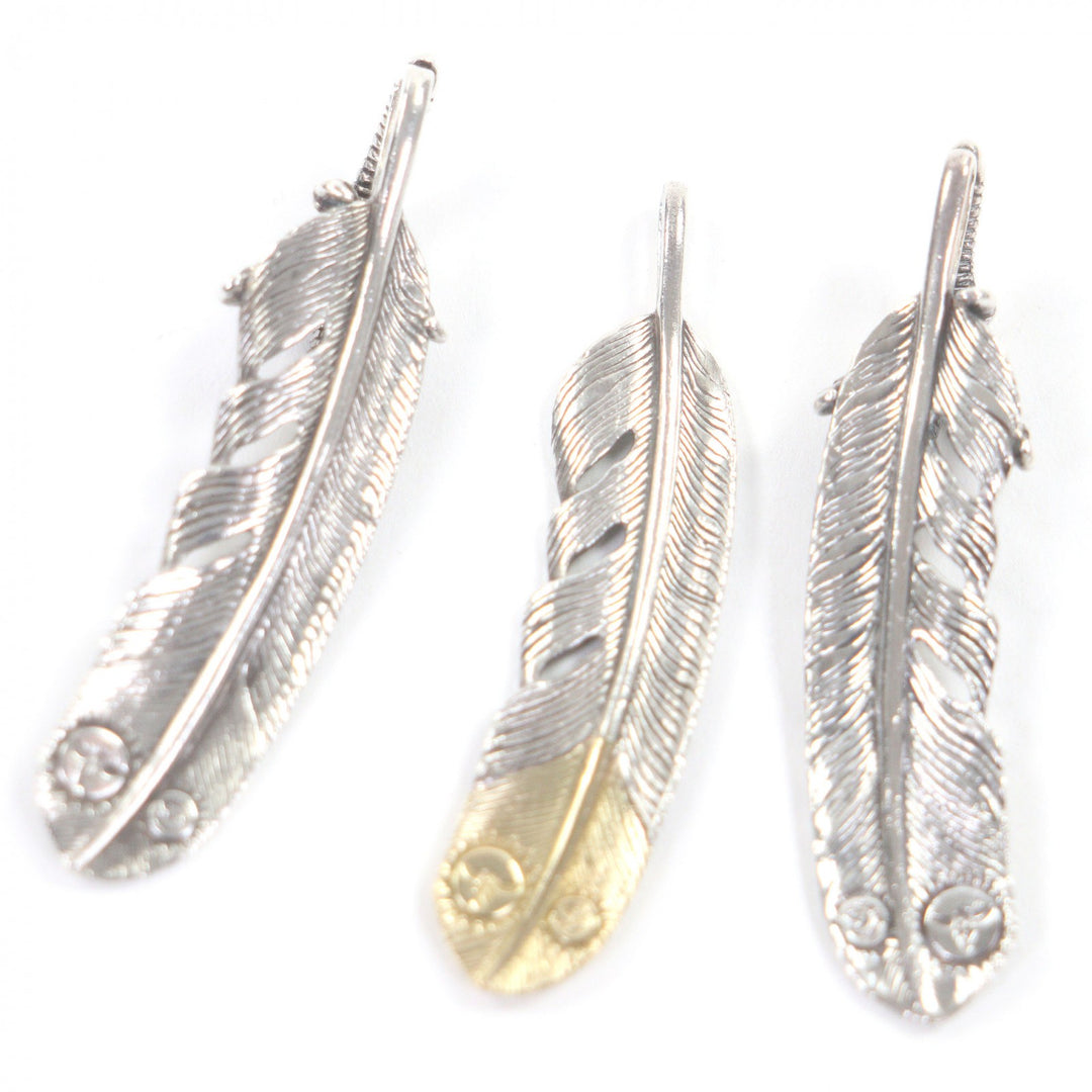 Great TADY&KING Pendant top Claw Feather Rose Large Necklace Charm