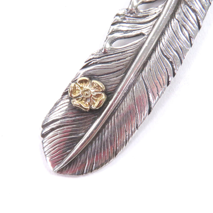 Great TADY&KING Pendant top Claw Feather Rose Large Necklace Charm