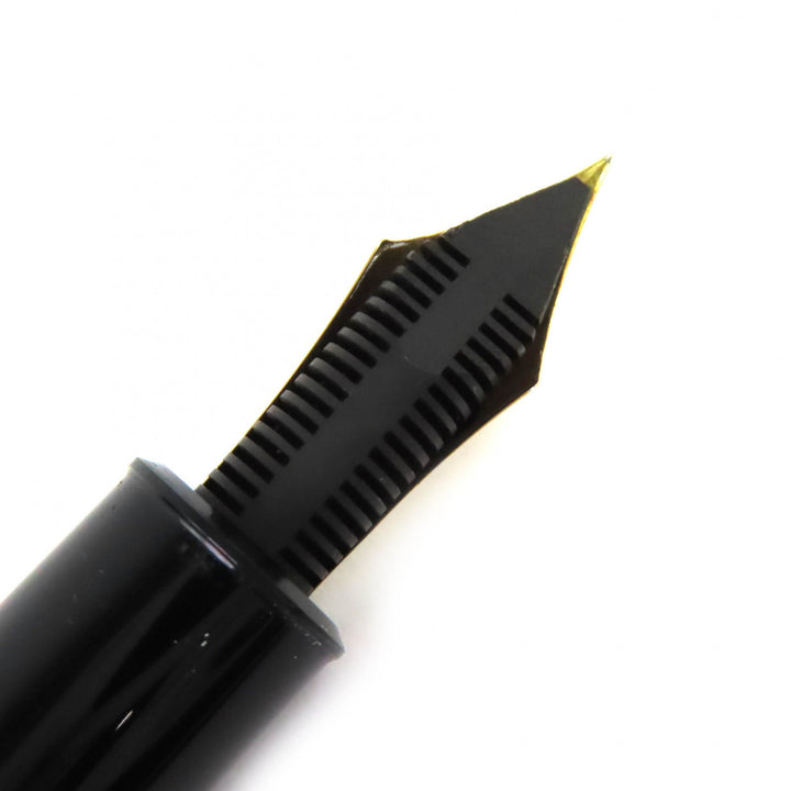 Very Good MONTBLANC fountain pen Meisterstück 149 white star black 18K mens
