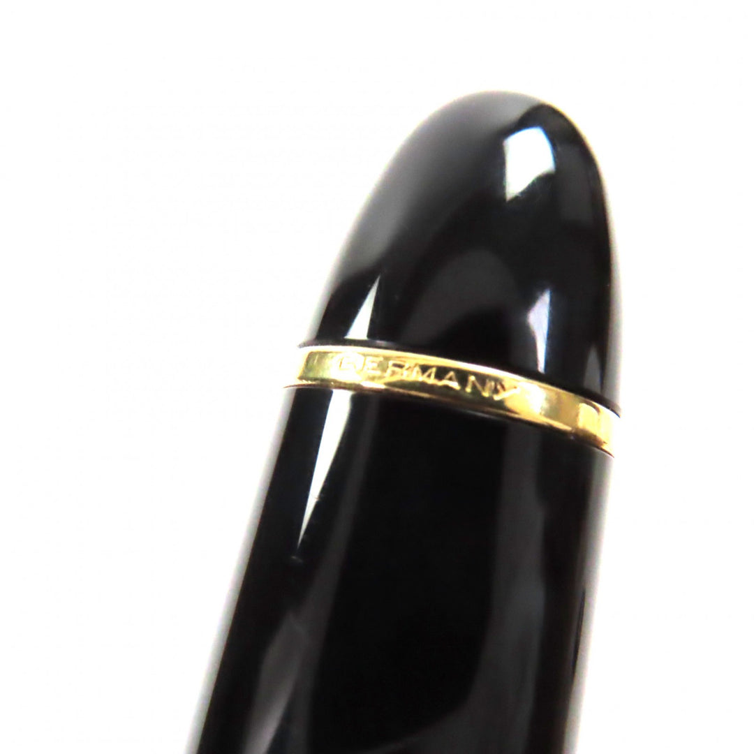 Very Good MONTBLANC fountain pen Meisterstück 149 white star black 14K mens