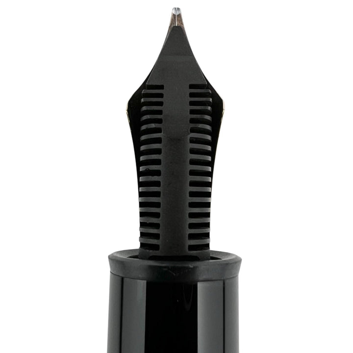Very Good MONTBLANC fountain pen Meisterstück 149 white star black 14K mens
