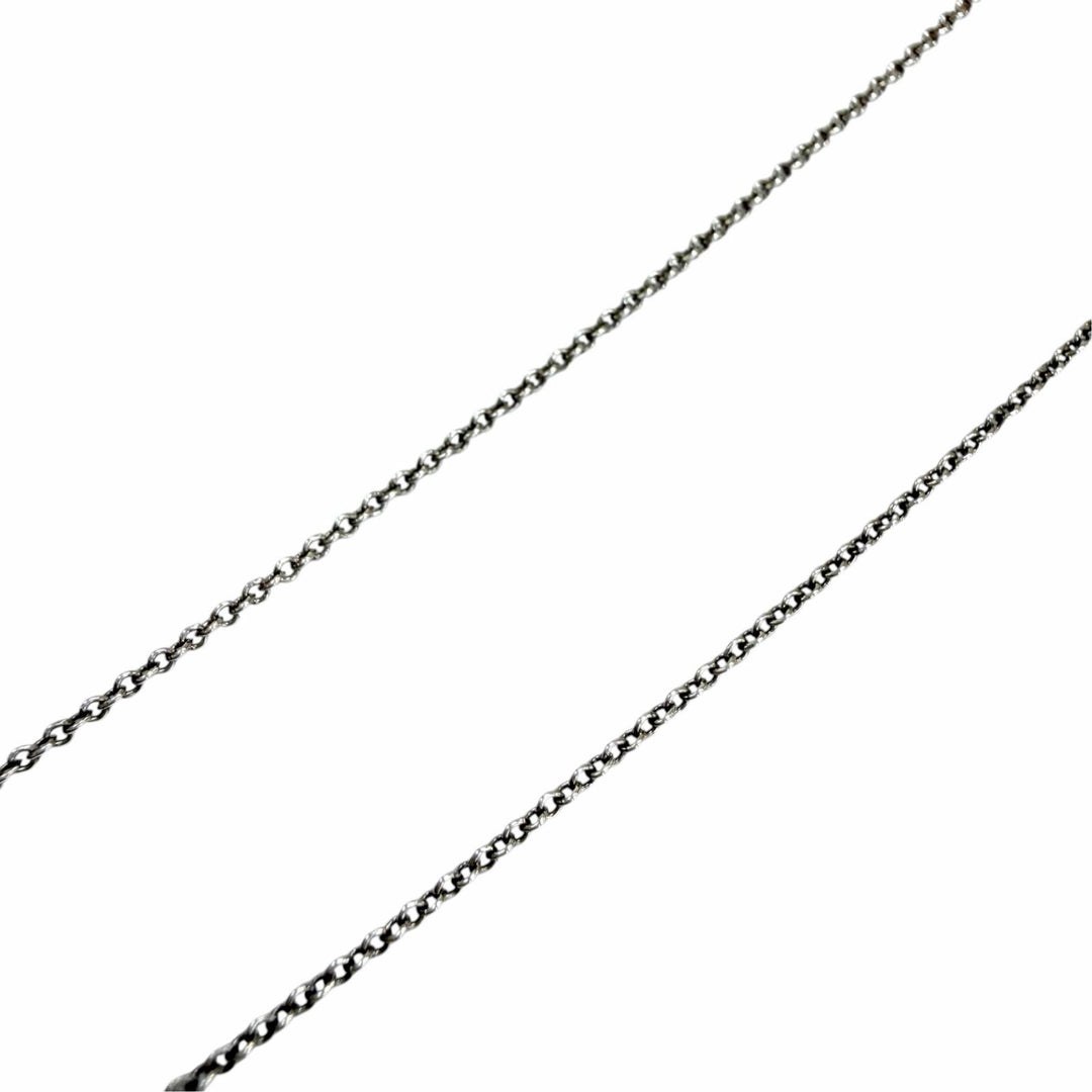 Great TIFFANY&Co. 1837 Interlocking Circle Necklace combination Silver 925 Women
