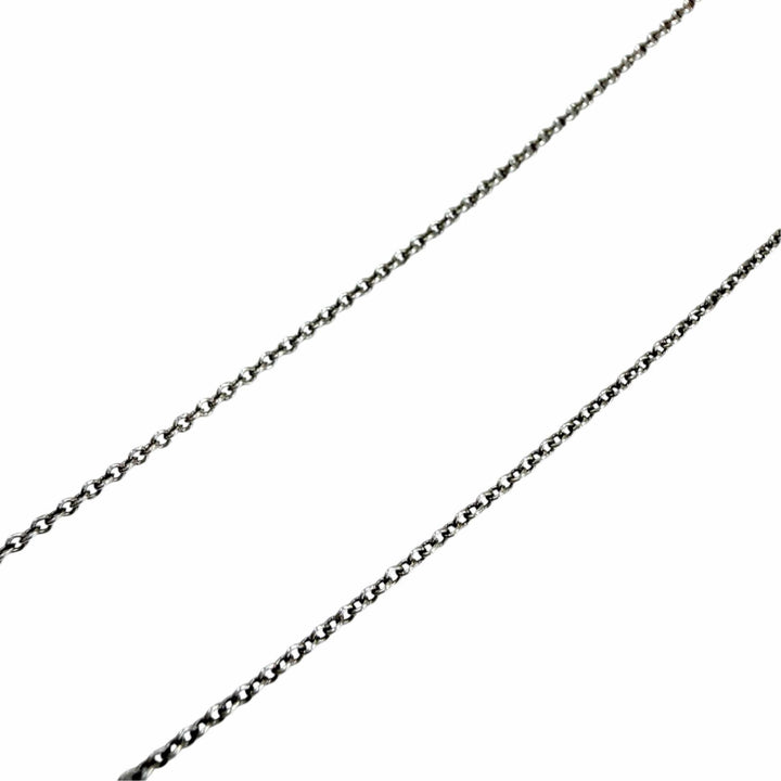 Great TIFFANY&Co. 1837 Interlocking Circle Necklace combination Silver 925 Women