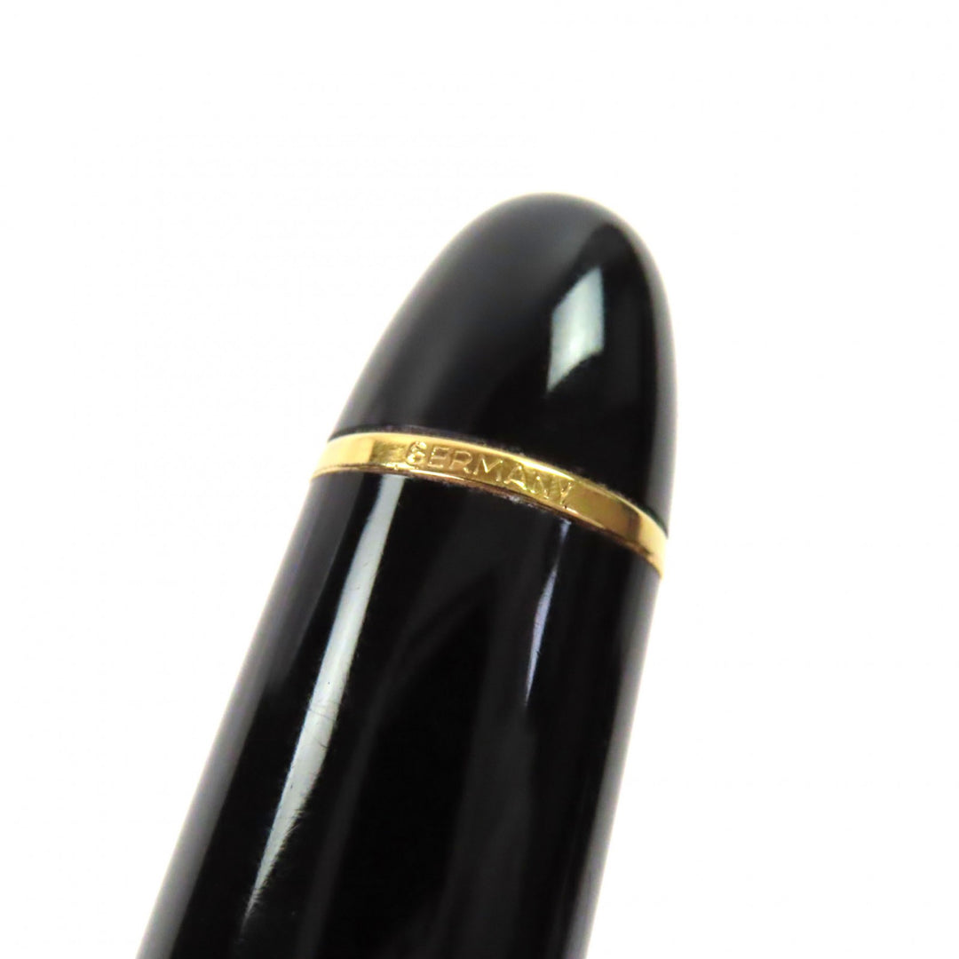 Very Good MONTBLANC fountain pen Meisterstück 149 white star black 14K mens