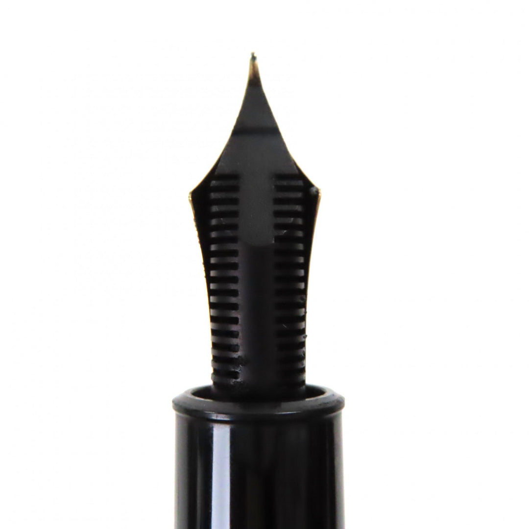 Very Good MONTBLANC fountain pen Meisterstück 149 white star black 14K mens