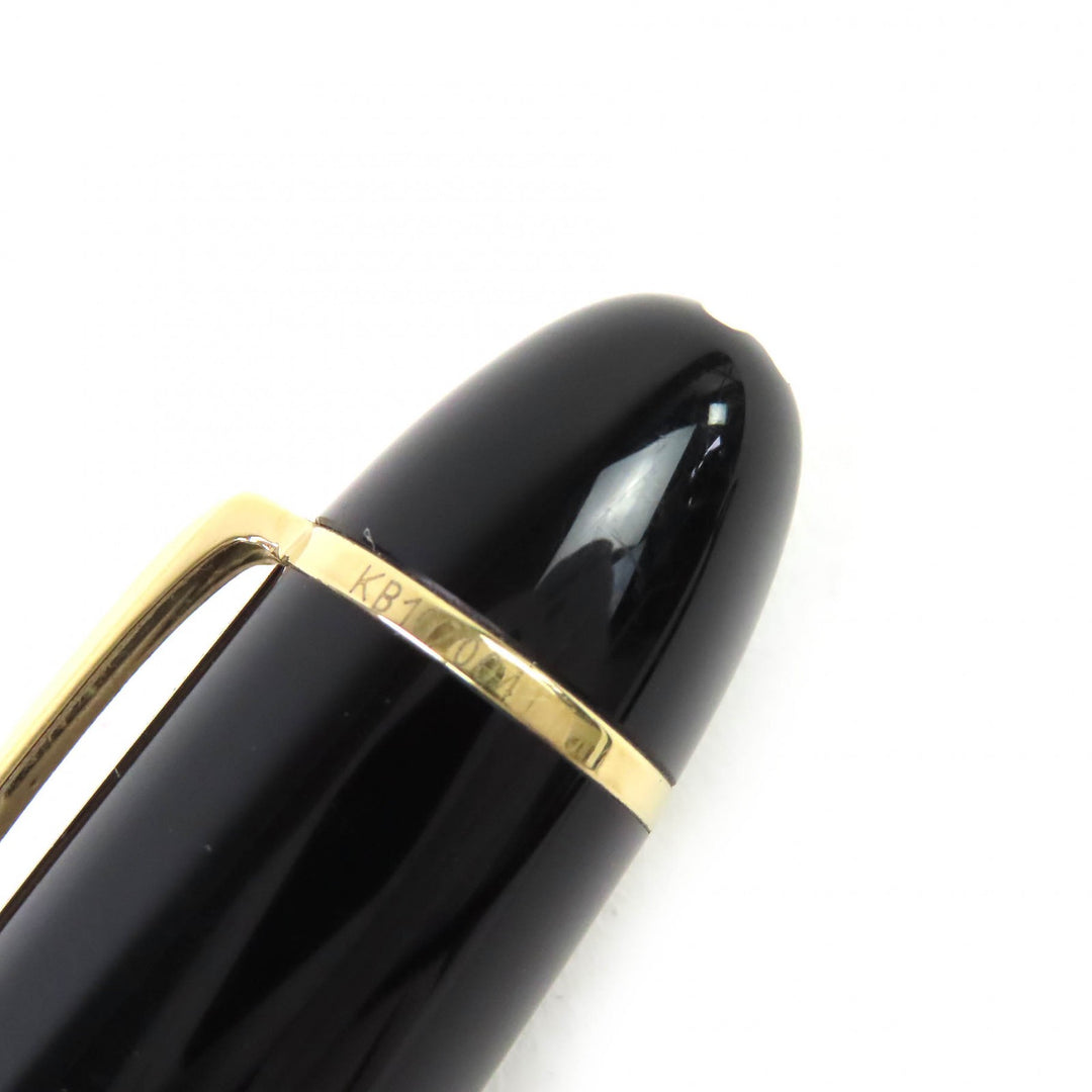 Very Good MONTBLANC fountain pen Meisterstück 149 Nib: 18K White Star black 18K