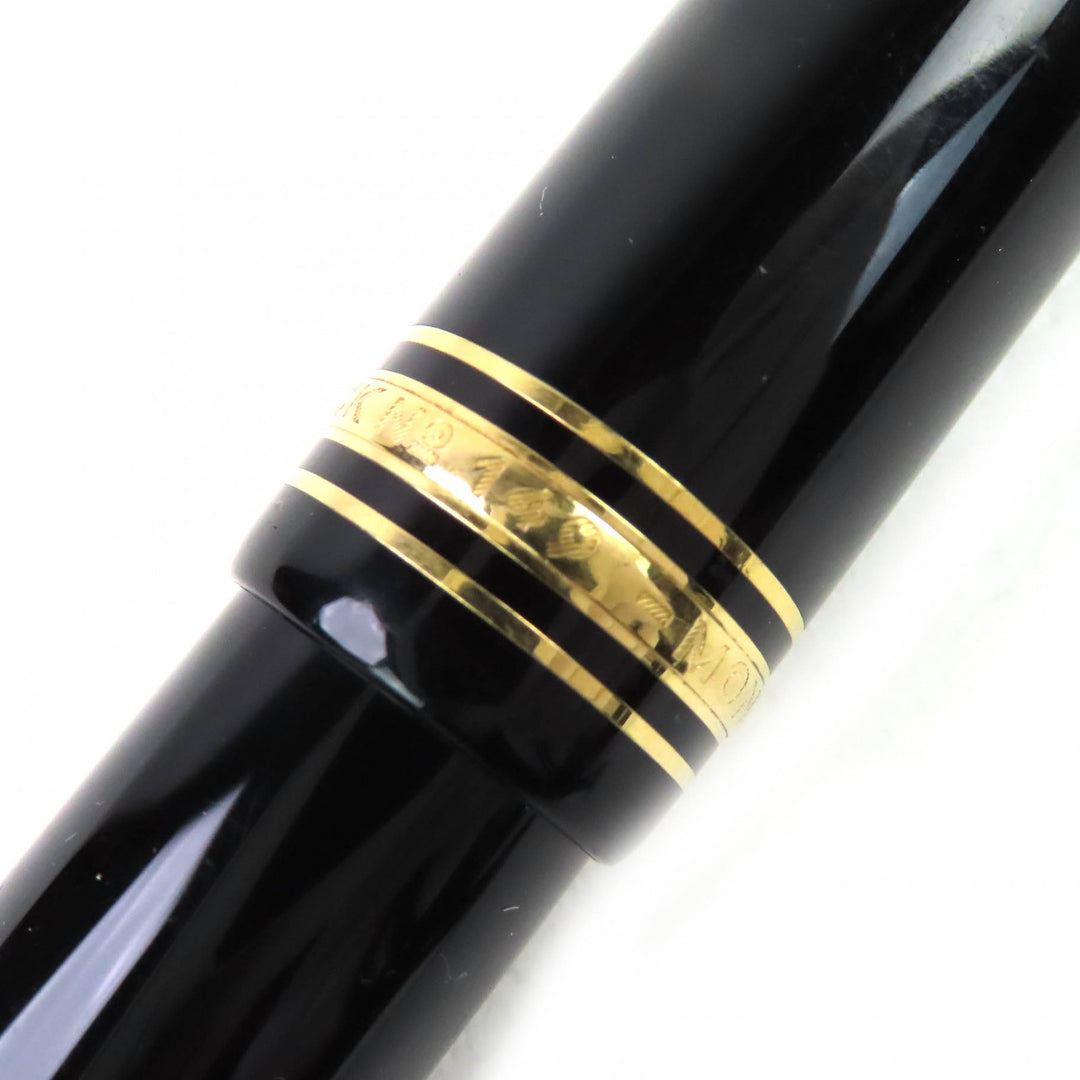 Very Good MONTBLANC fountain pen Meisterstück 149 Nib 18K black 18K mens