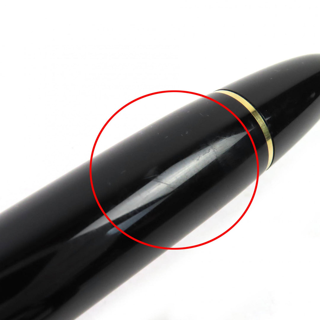 Very Good MONTBLANC fountain pen Meisterstück 149 Nib 18K black 18K mens