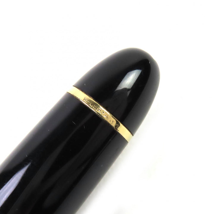 Very Good MONTBLANC fountain pen Meisterstück 149 Nib 18K black 18K mens