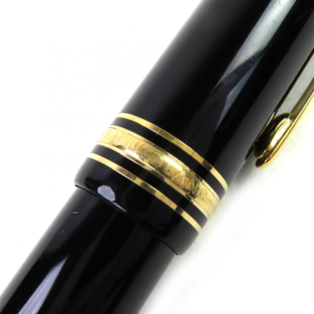 Very Good MONTBLANC fountain pen Meisterstück 149 Nib 18K black 18K mens