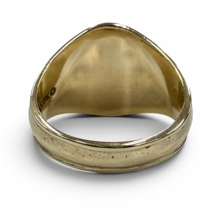 Great JOSTENS Ring ring LOS ALTOS HIGH SCHOOL, 1974 (College) gold 10K mens