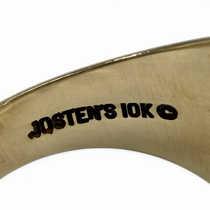 Great JOSTENS Ring ring LOS ALTOS HIGH SCHOOL, 1974 (College) gold 10K mens