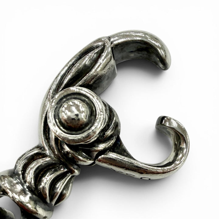 Great LONE ONES key ring 2 Crane Bell M Key clasp Silver 925 mens