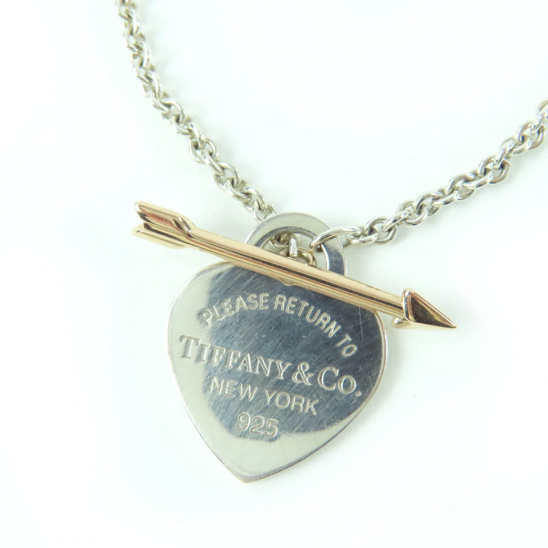 Great TIFFANY&Co. bracelet Lovestruck Heart Tag Bracelet combination AG925