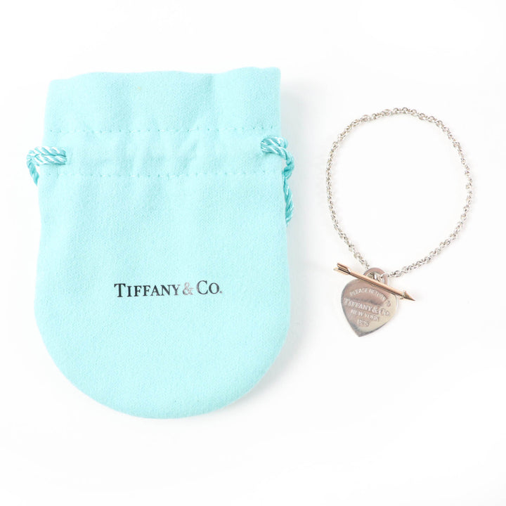 Great TIFFANY&Co. bracelet Lovestruck Heart Tag Bracelet combination AG925