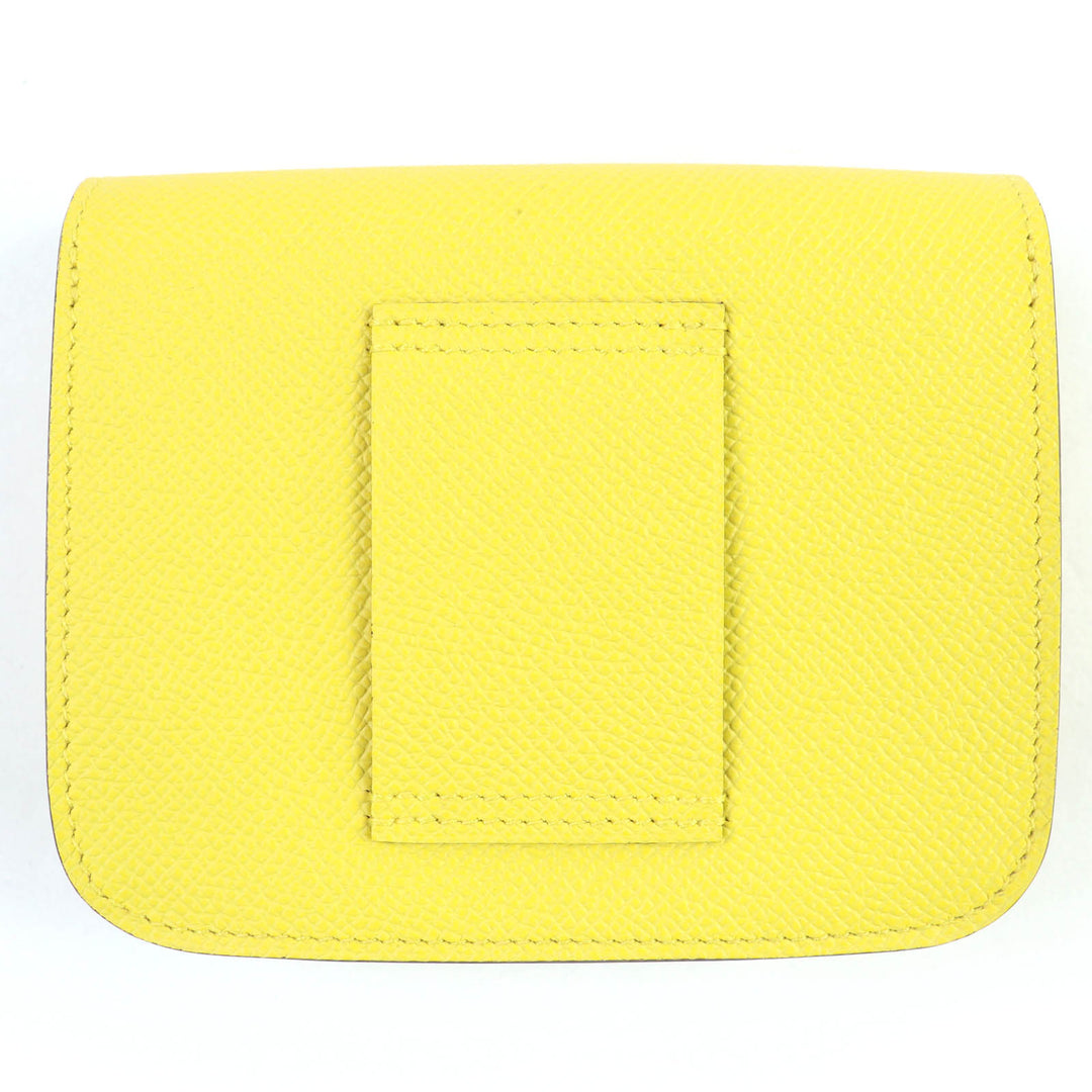 HERMES Bifold Wallet Constance Slim Compact wallet Epsom Leather Women