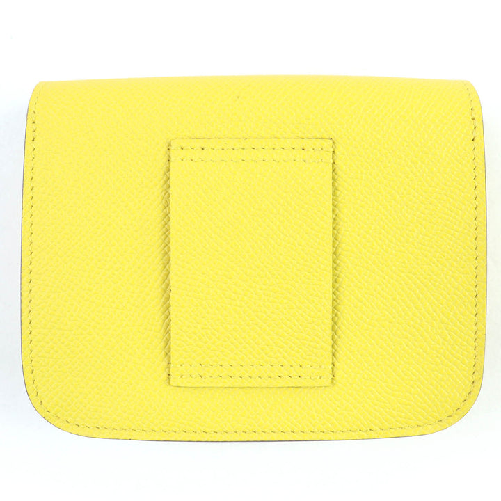 HERMES Bifold Wallet Constance Slim Compact wallet Epsom Leather Women