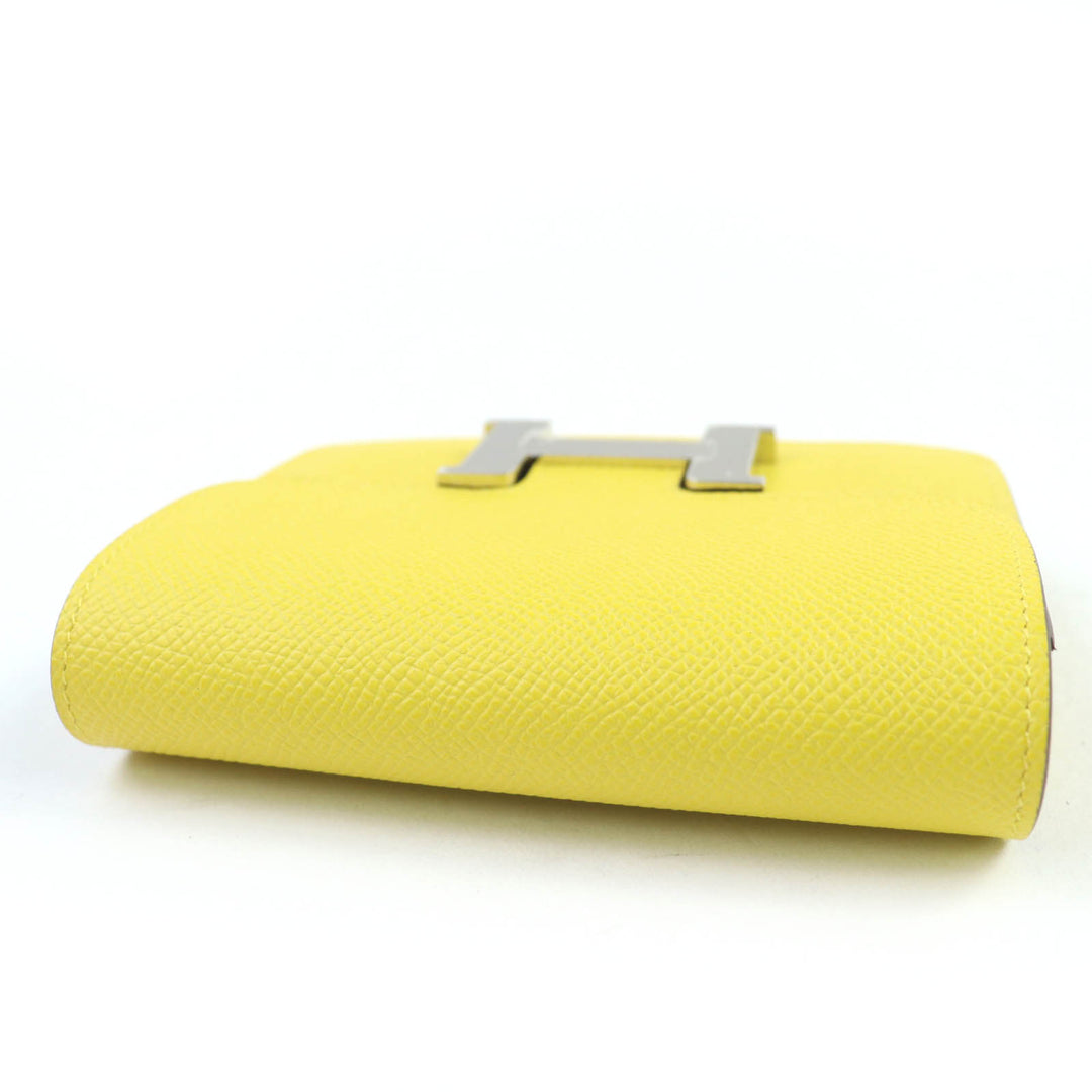 HERMES Bifold Wallet Constance Slim Compact wallet Epsom Leather Women
