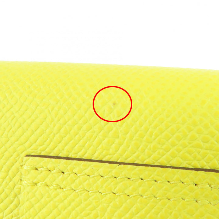 HERMES Bifold Wallet Constance Slim Compact wallet Epsom Leather Women
