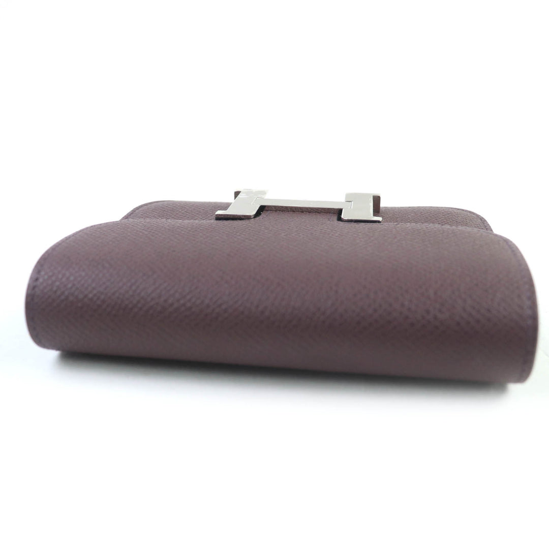 HERMES Bifold Wallet Constance Slim Compact wallet Epsom Leather Women